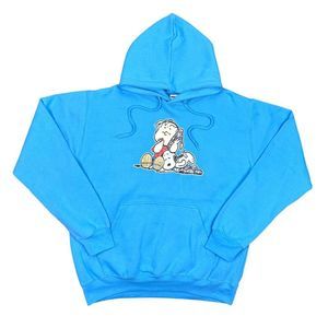 OWNYC Blue Linus & Snoopy Fleece Hoodie - Size XL